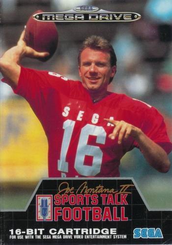 Cover Joe Montana Sports Talk Football for Genesis - Mega Drive